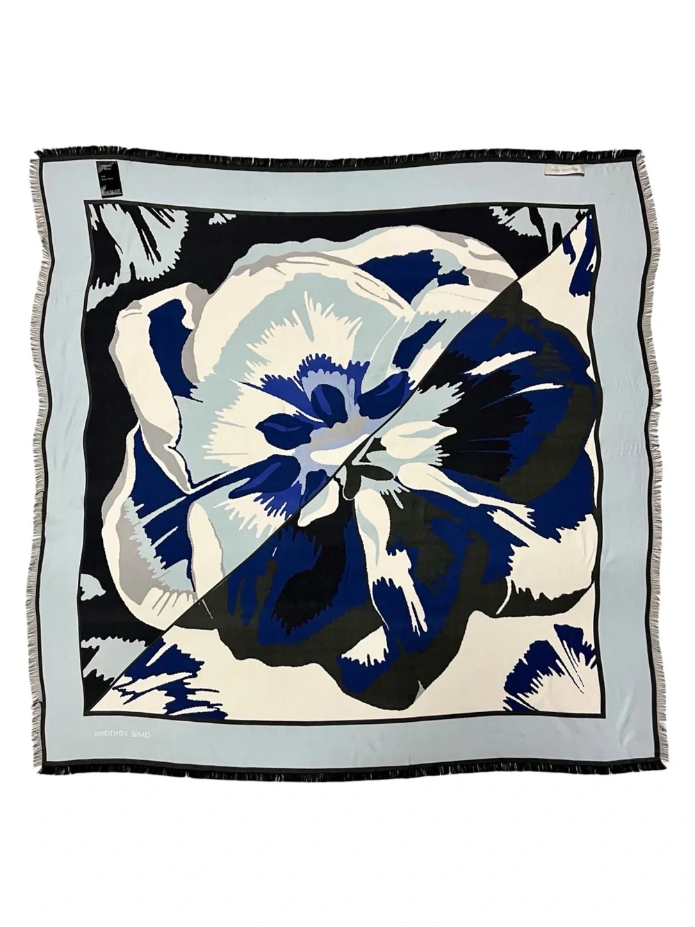 Auth Anne Fontaine TAHO Silk Scarf